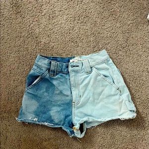 pacsun jean shorts